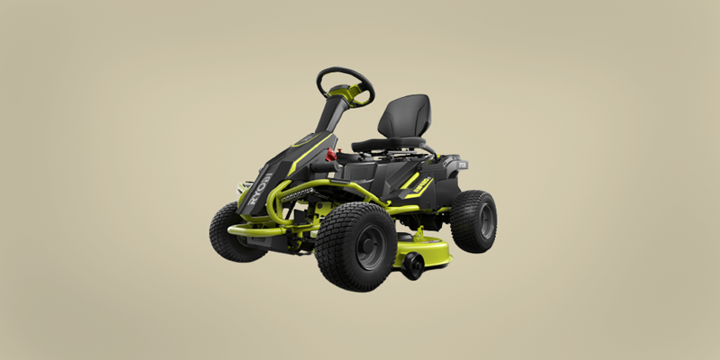 Lawnmower White Smoke