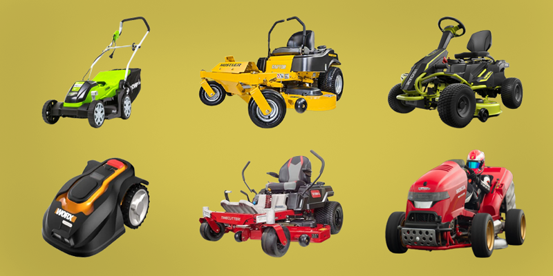 Types Of Lawn Mowers