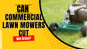 Can Commercial Lawn Mowers Cut Wet Grass