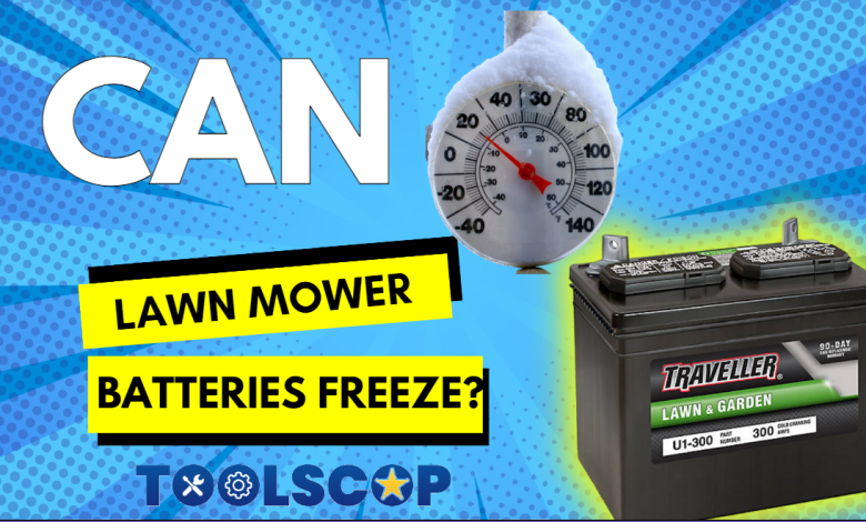 Can Lawn Mower Batteries Freeze